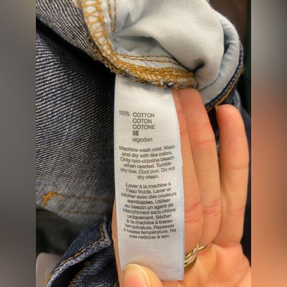 Gap Mens 38x30 Dark Wash Jeans Standard - Picture 5 of 5